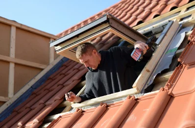 Pose de fenêtres de toit Velux à Courcoury